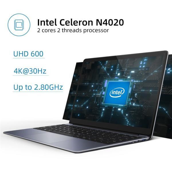 CHUWI HeroBook Pro Ordinador Port til Ultrabook Laptop 14 1 Polzades 1920 1080 Intel Celeron N4020 2