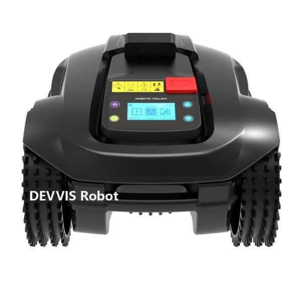 DEVVIS Robot tallac sped intel·ligent E1800U actualitzat amb Sensor ultres nic aplicaci WiFi capacitat de 1