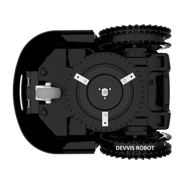 DEVVIS Robot tallac sped intel·ligent E1800U actualitzat amb Sensor ultres nic aplicaci WiFi capacitat de 3