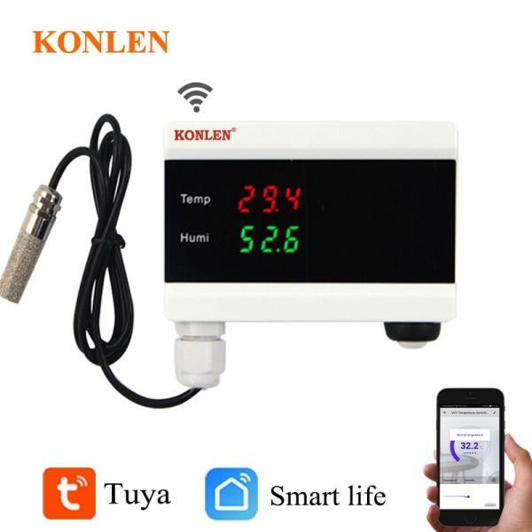 Sensores de temperatura e humidade para estufas Konlen Wifi
