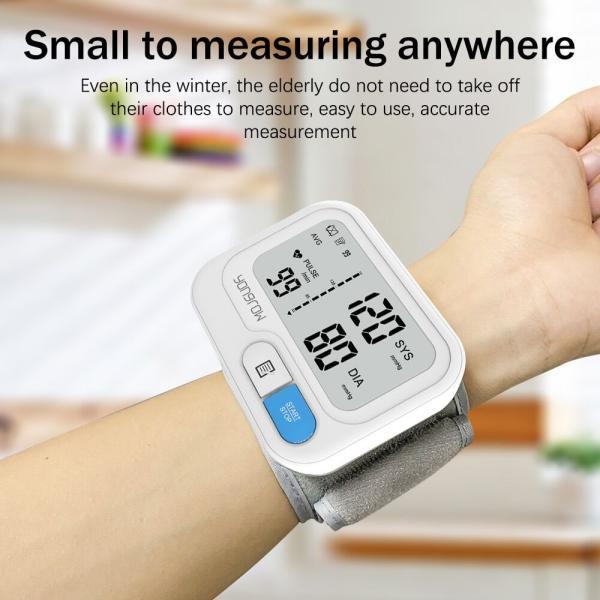 Medidor de pressão arterial digital Monitor automático para medição de pulso e frequência 3