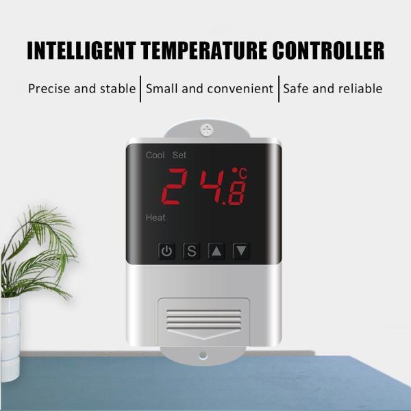 Term metro Digital LED DTC1200 AC 110V 220V controlador de temperatura medidor de Sensor de temperatura 2
