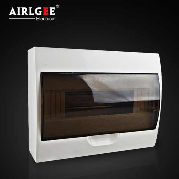 Waterproof 12 DIN surface mounted distribution box for the home