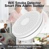 2 en 1 wifi detector alarma de humo i CO monóxido de carbono con Smart Life app - Image 4