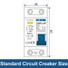 RCBO 10A-63A disyuntor de corriente residual MCB RCCB RCD tipo A / AC DPNL - Image 5