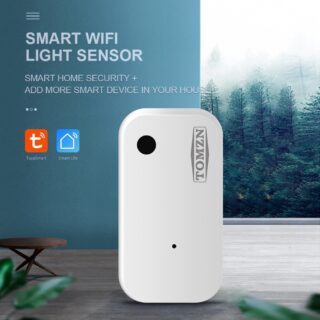 Sensor de luz Tomzn smart com wifi alimentado por USB com aplicação Smart Life