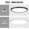 Lámpara de Techo Ultradelgada LED - Iluminación Moderna para Sala de Estar y Dormitorio (5W a 48W) - Image 3