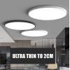 Lámpara de Techo Ultradelgada LED - Iluminación Moderna para Sala de Estar y Dormitorio (5W a 48W) - Image 6