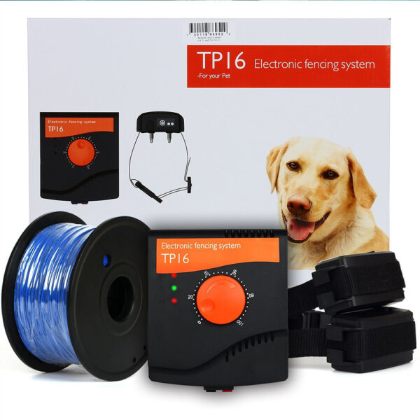 Buried dog electronic fence Wodondog TP16 up to 5000m2 with collar
