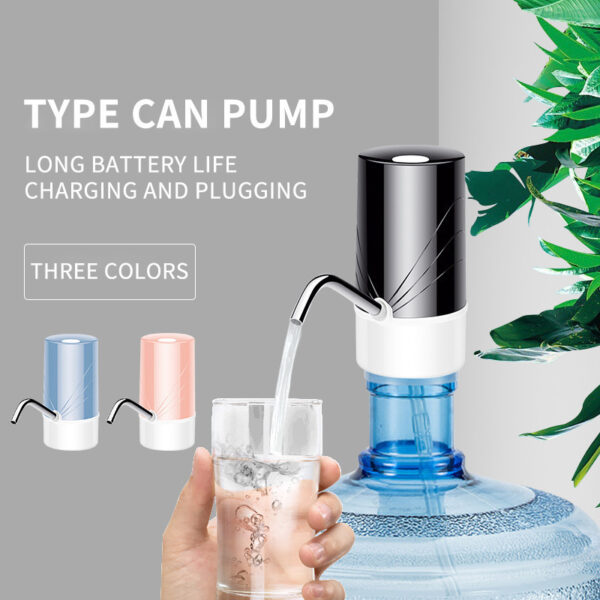 Electric water dispenser automatic pump for water bottle USB charging 1