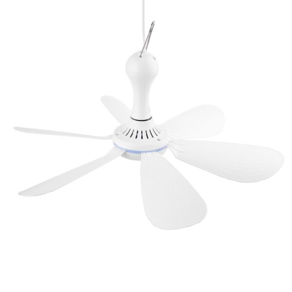5V USB Ceiling Fan with 6 Blades USB Powered Hanging Air Cooler 1